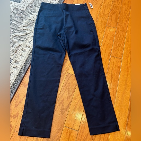 Old Navy Pants - Old Navy Dress Pull On Pants Navy Blue Womens Size 10 NWT
